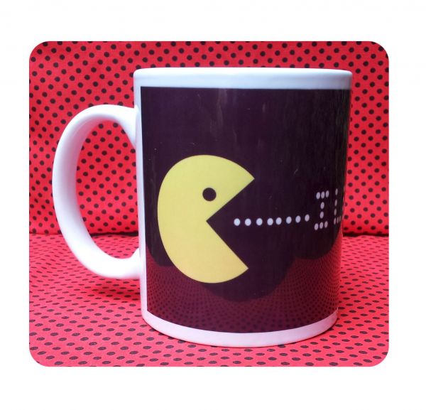 Caneca Porcelana Anos 80 - Pacman