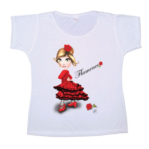 Camiseta Flamenco - Lola